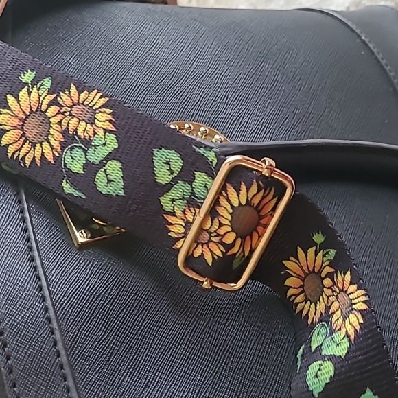 Wide Shoulder Strap Adjustable Sunflower. Give a new look to your bag - Picture 8 of 10
